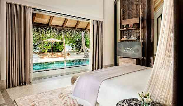 Two bedroom beach villa with pool