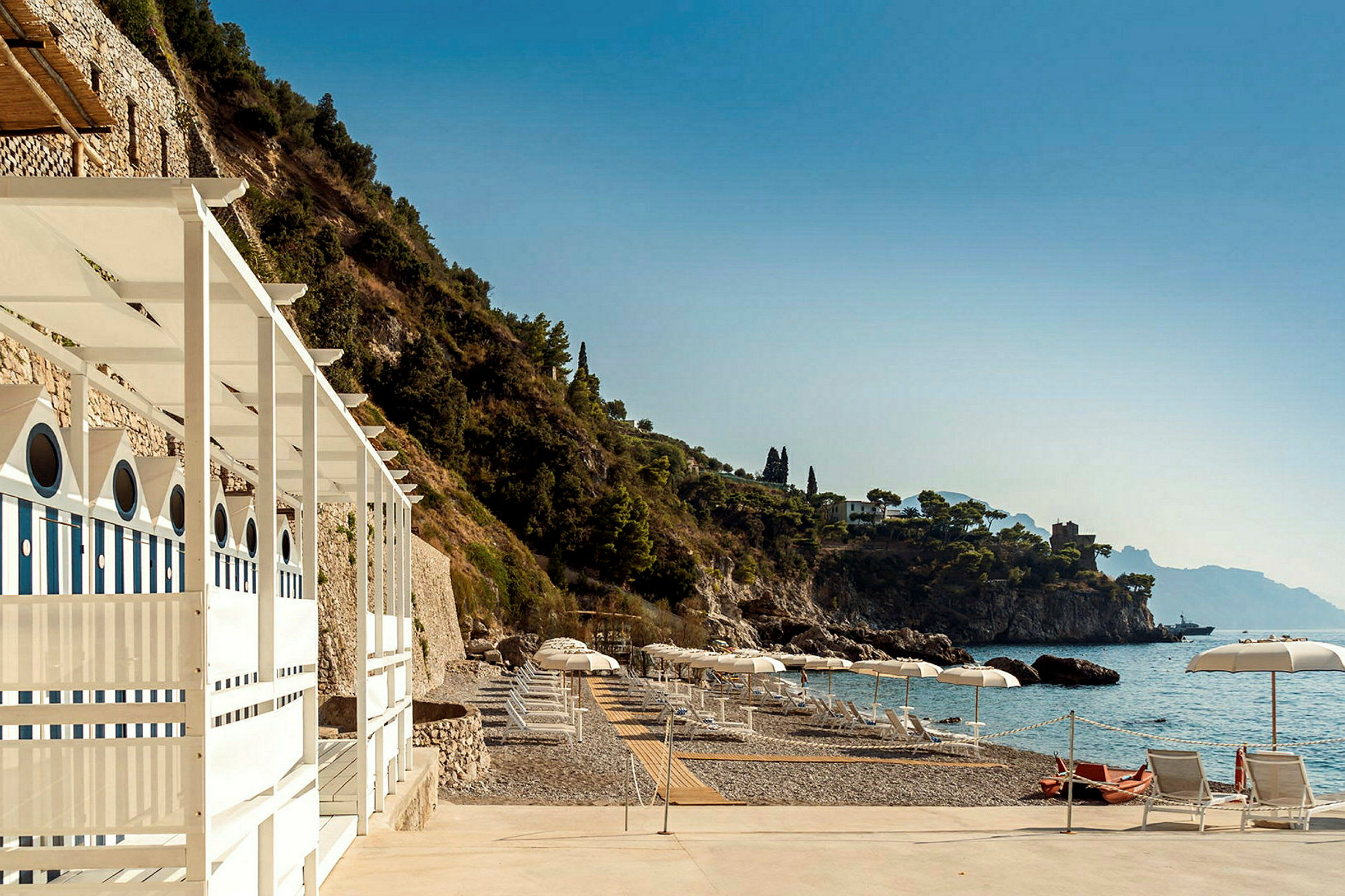 Hotellets strand