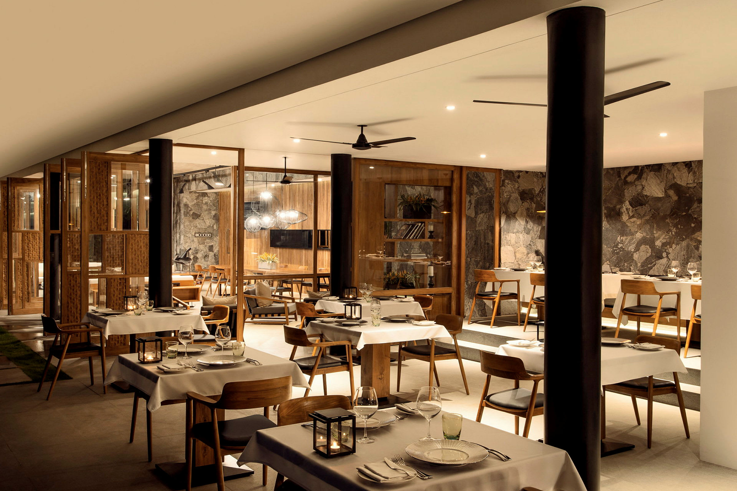 Hotellets restaurang