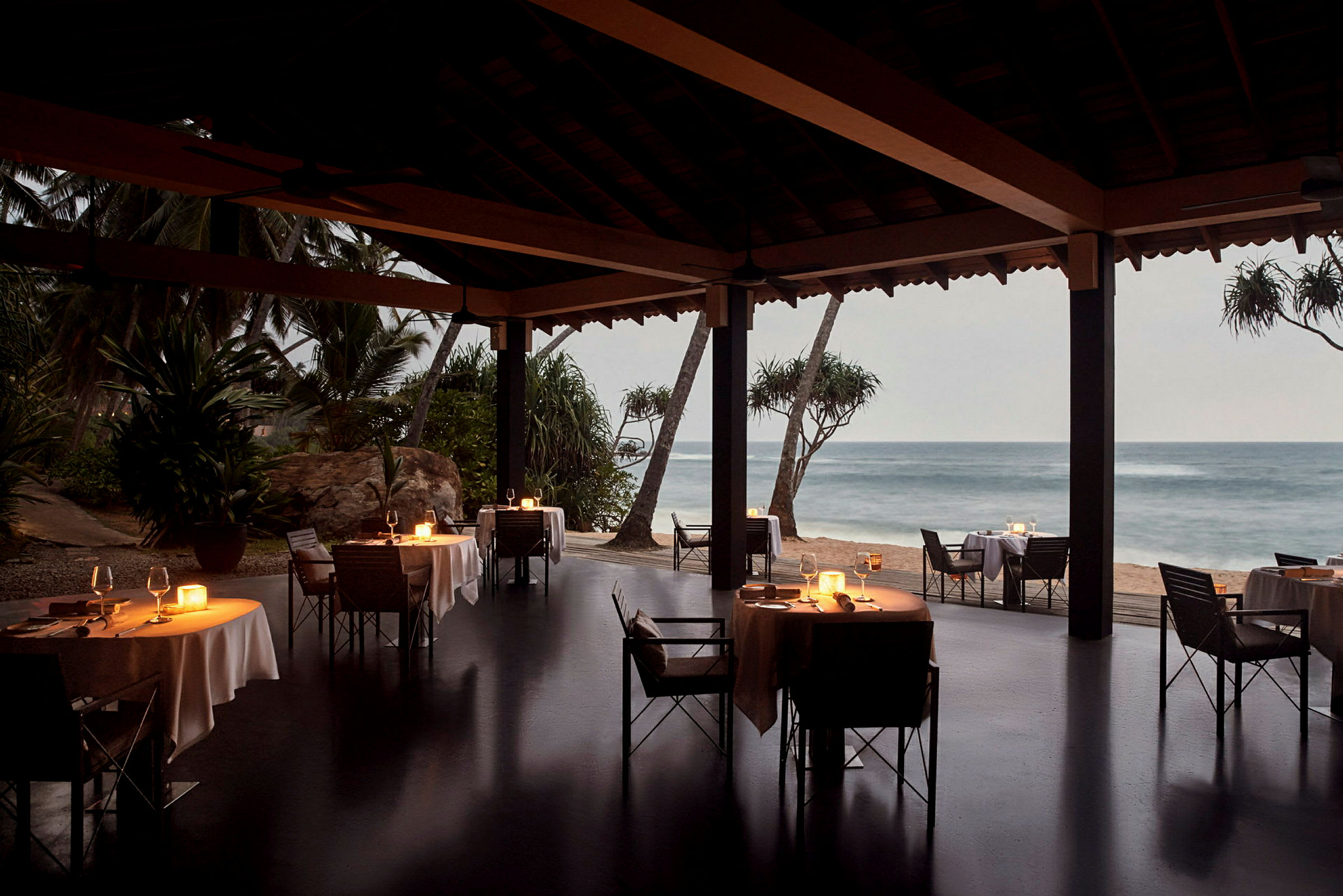 Middag i restaurang Beach Club