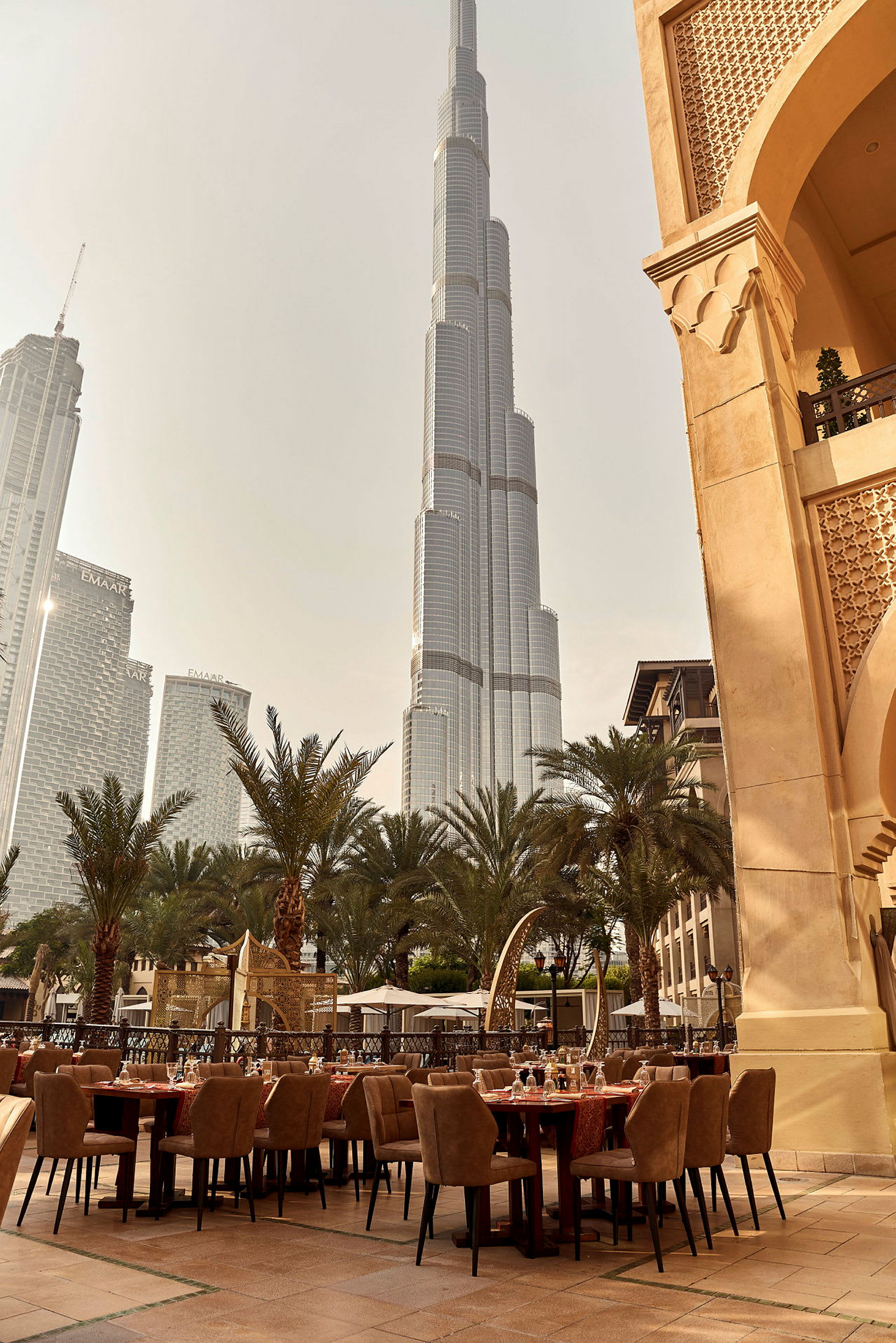 Utsikt mot Burj Khalifa